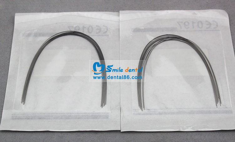 Super-Elastic orthodontic Nitinol Arch Wire